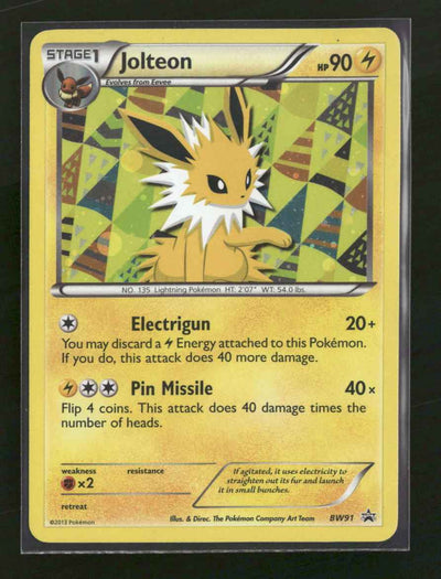 Black and White Promos Jolteon #BW91