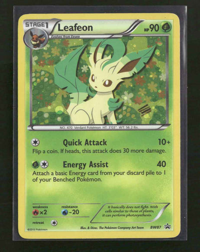 Black and White Promos Leafeon #BW87