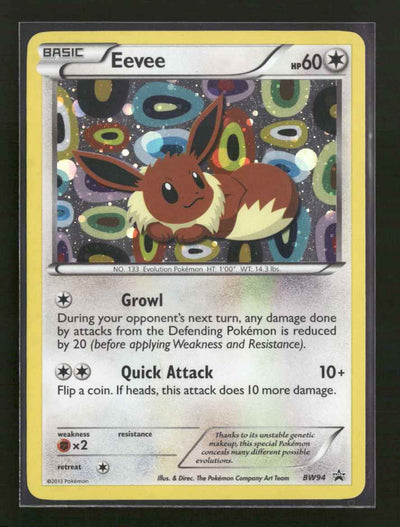 Black and White Promos Eevee #BW94