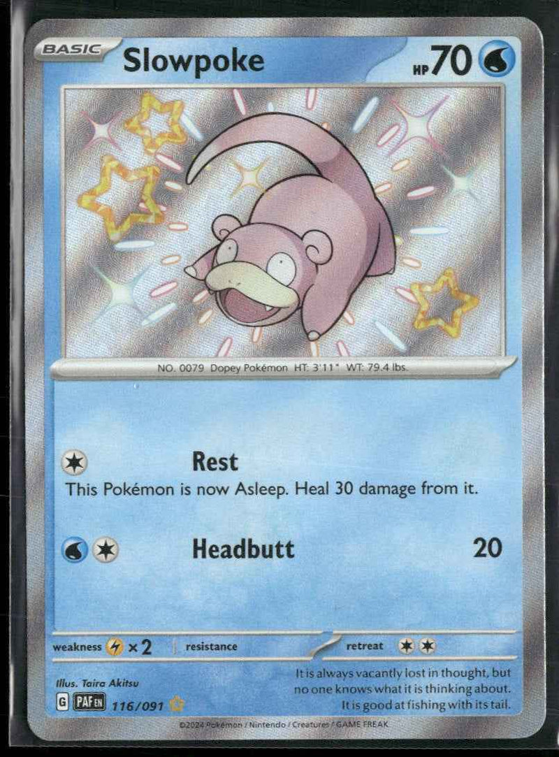 SV: Paldean Fates Slowpoke #116/091