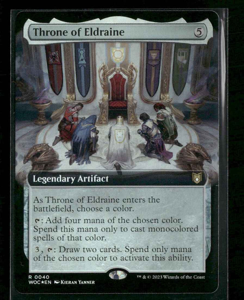 Commander: Wilds of Eldraine Throne of Eldraine (Extended Art) #40