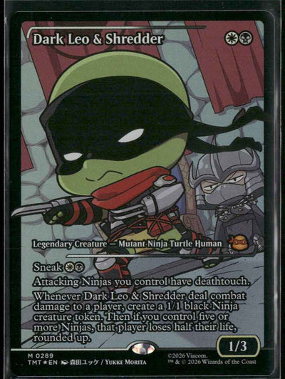Teenage Mutant Ninja Turtles Dark Leo & Shredder (Showcase) #289