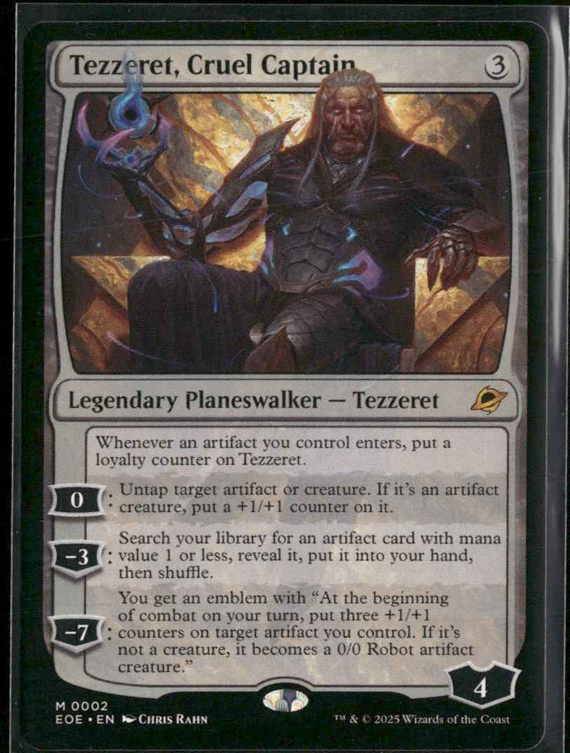 Edge of Eternities Tezzeret, Cruel Captain #2