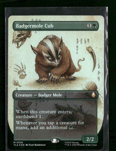 Avatar: The Last Airbender Badgermole Cub (Borderless) #326