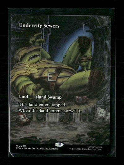 Teenage Mutant Ninja Turtles Source Material Undercity Sewers (Borderless) #20