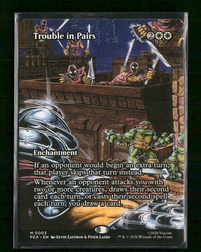 Teenage Mutant Ninja Turtles Source Material Trouble in Pairs (Borderless) #3