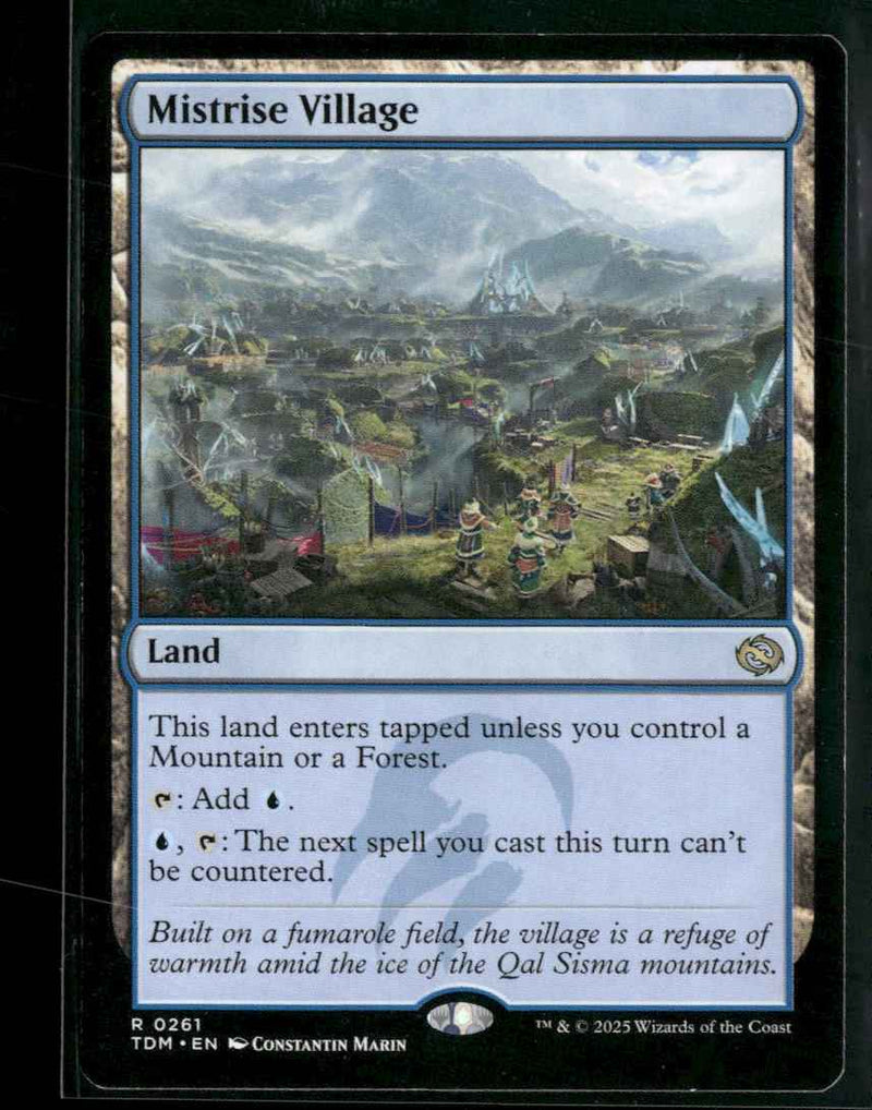 Tarkir: Dragonstorm Mistrise Village #261
