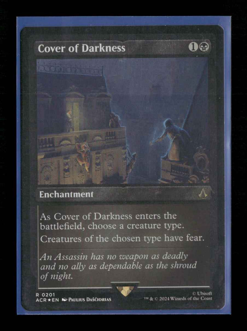 Universes Beyond: Assassin's Creed Cover of Darkness (Foil Etched) #201
