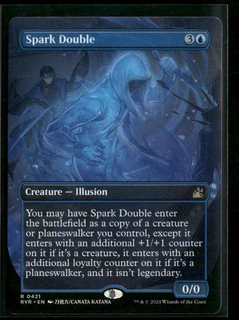 Ravnica Remastered Spark Double (Anime Borderless) #421