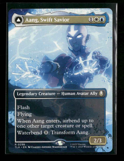 Avatar: The Last Airbender Aang, Swift Savior (0298) (Borderless) #298