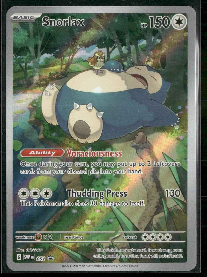 SV: Scarlet & Violet Promo Cards Snorlax #051
