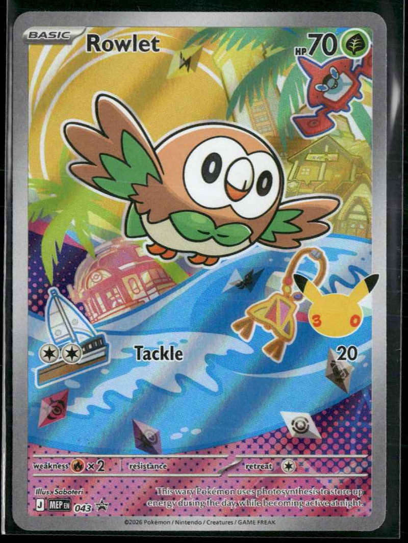 ME: Mega Evolution Promo Rowlet #043
