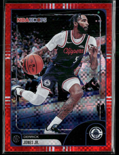2025-26 Hoops Light Burst Red Derrick Jones Jr. #/5 #256