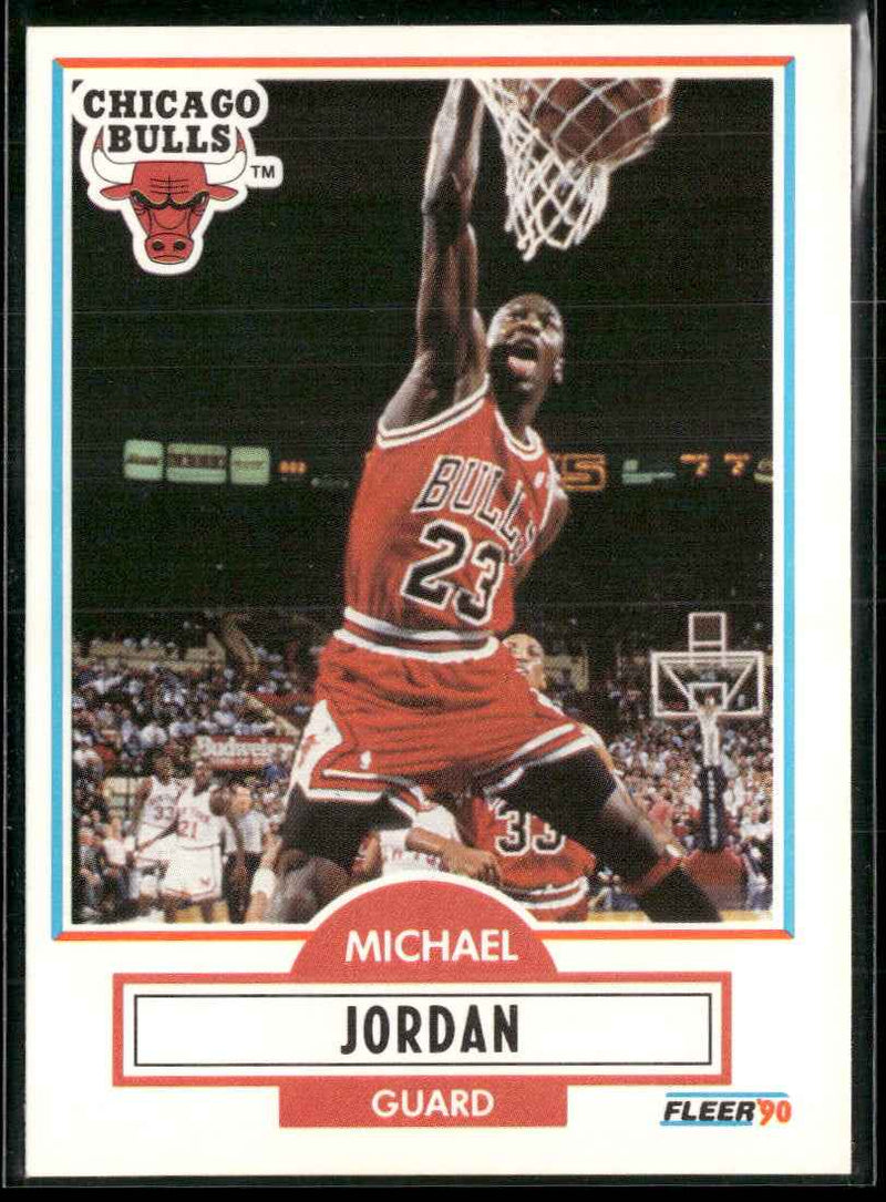 1990-91 Fleer Michael Jordan #26