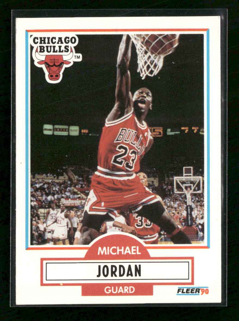 1990-91 Fleer Michael Jordan #26