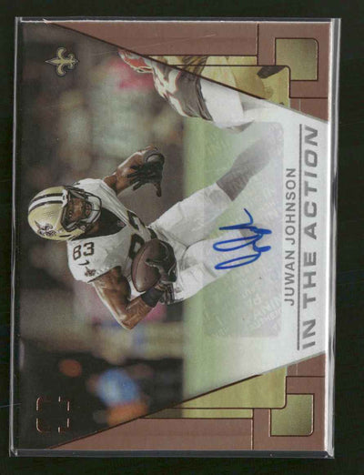 2025 Panini Photogenic In The Action Autographs Bronze Juwan Johnson #ITA-JWJ