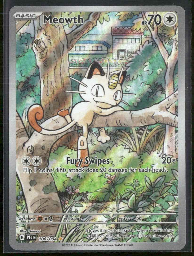 ME02: Phantasmal Flames Meowth #106/094