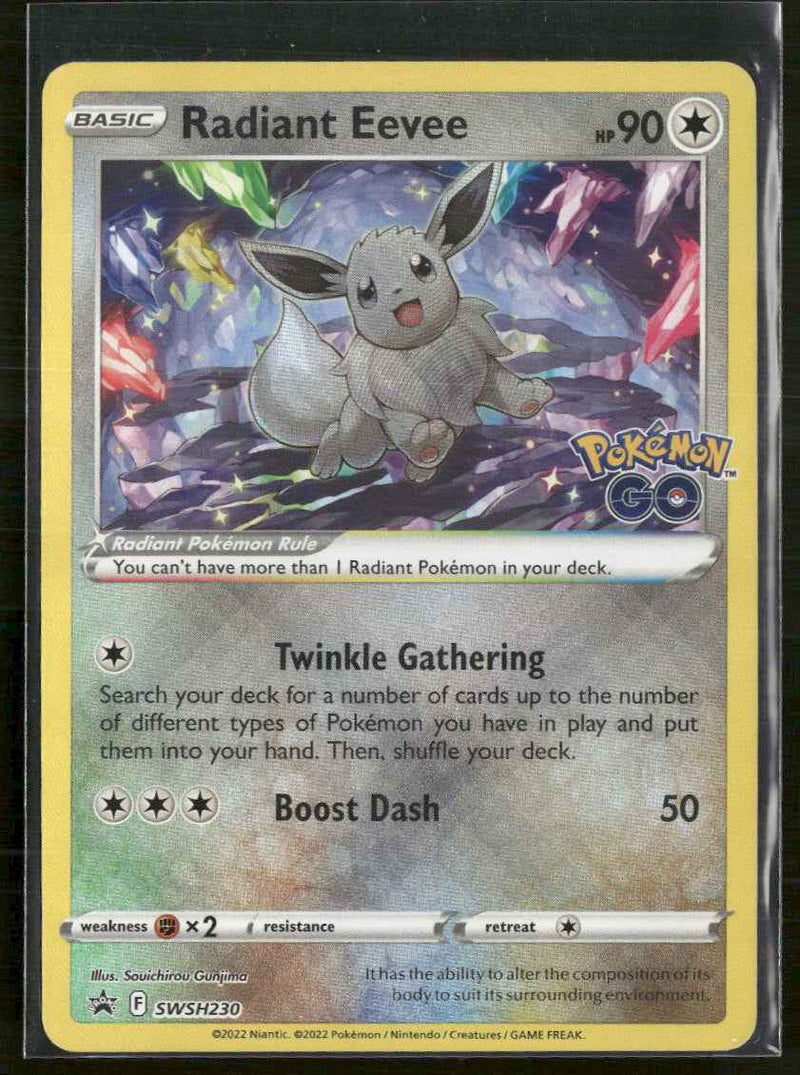 SWSH: Sword & Shield Promo Cards Radiant Eevee #SWSH230