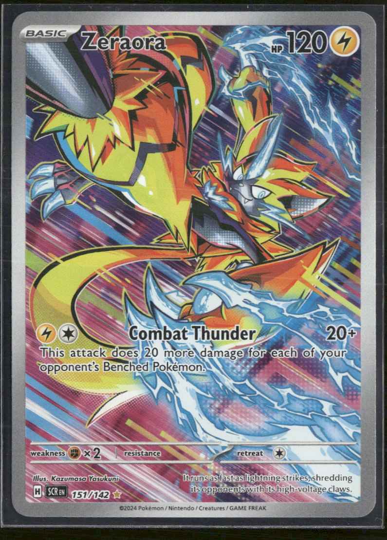 SV07: Stellar Crown Zeraora #151/142