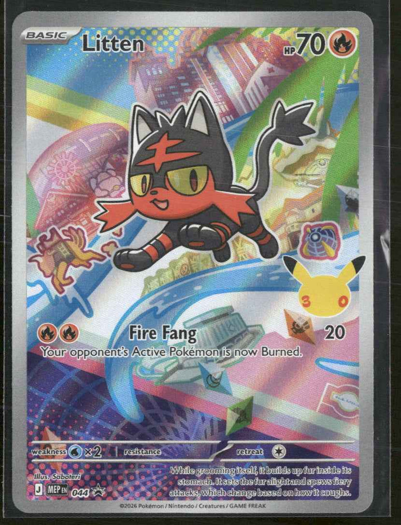 ME: Mega Evolution Promo Litten #044