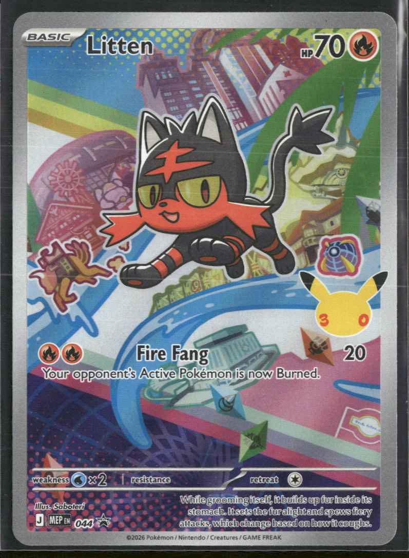 ME: Mega Evolution Promo Litten #044