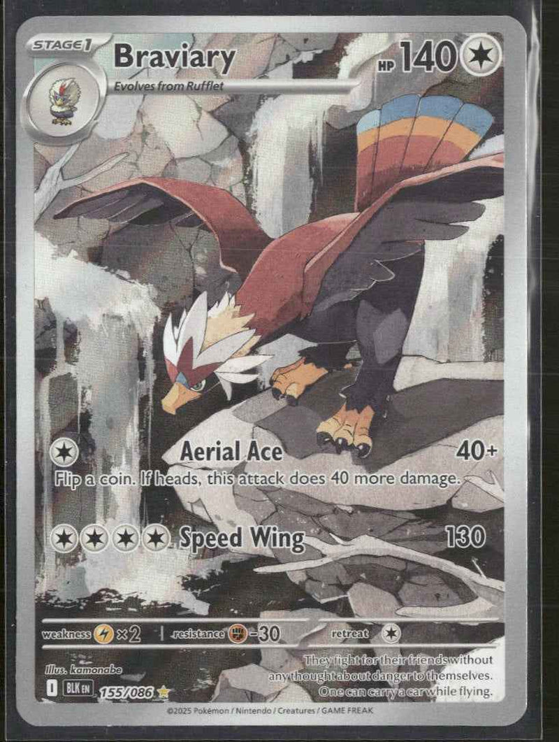 SV: Black Bolt Braviary #155/086