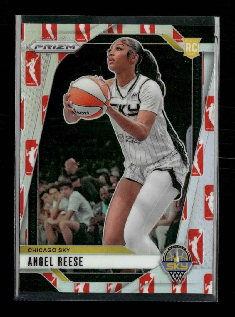 2024 Panini Prizm WNBA WNBA Logo Prizms Angel Reese Rookie #10