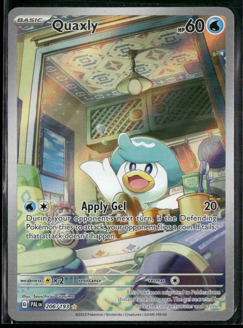 SV02: Paldea Evolved Quaxly #206/193