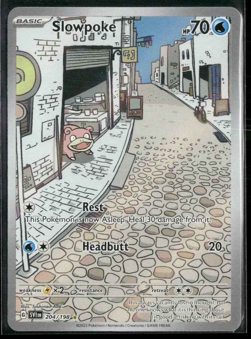 SV01: Scarlet & Violet Base Set Slowpoke #204/198