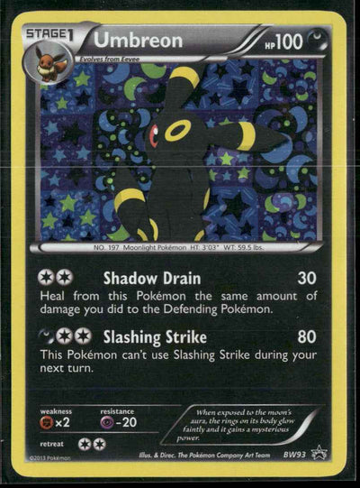 Black and White Promos Umbreon #BW93