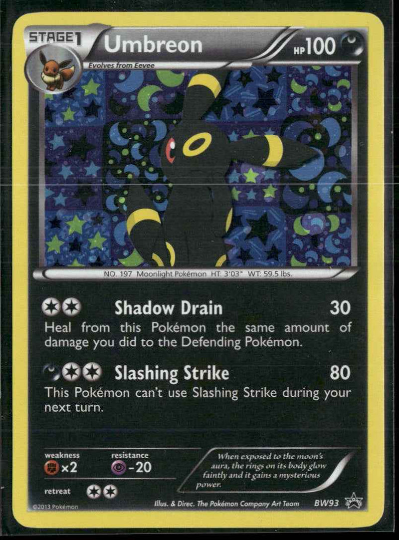 Black and White Promos Umbreon #BW93