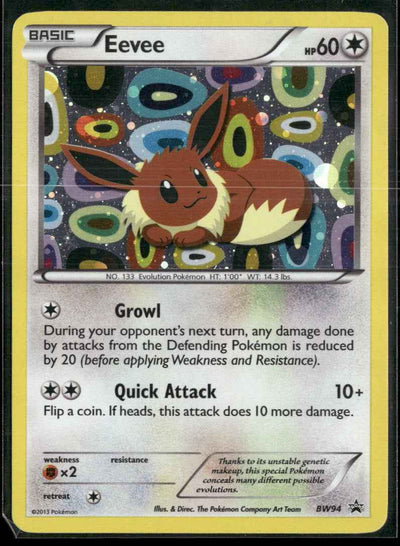 Black and White Promos Eevee #BW94