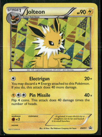 Black and White Promos Jolteon #BW91