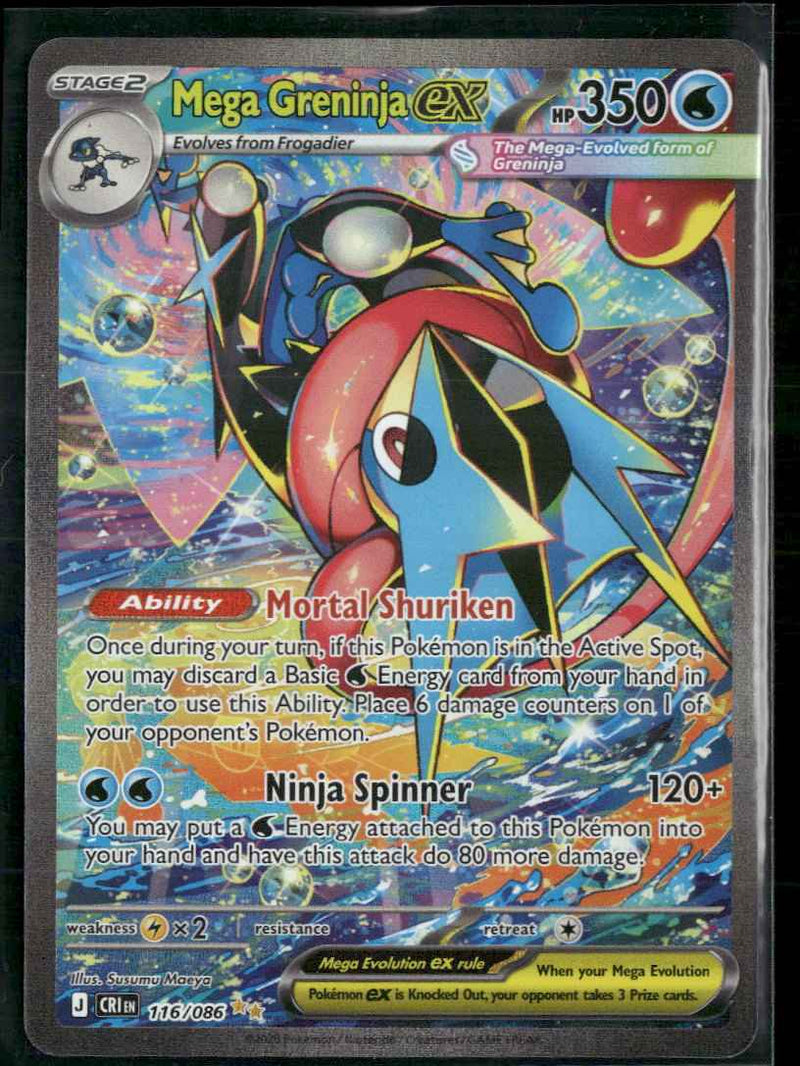 ME04: Chaos Rising Mega Greninja ex #116/086