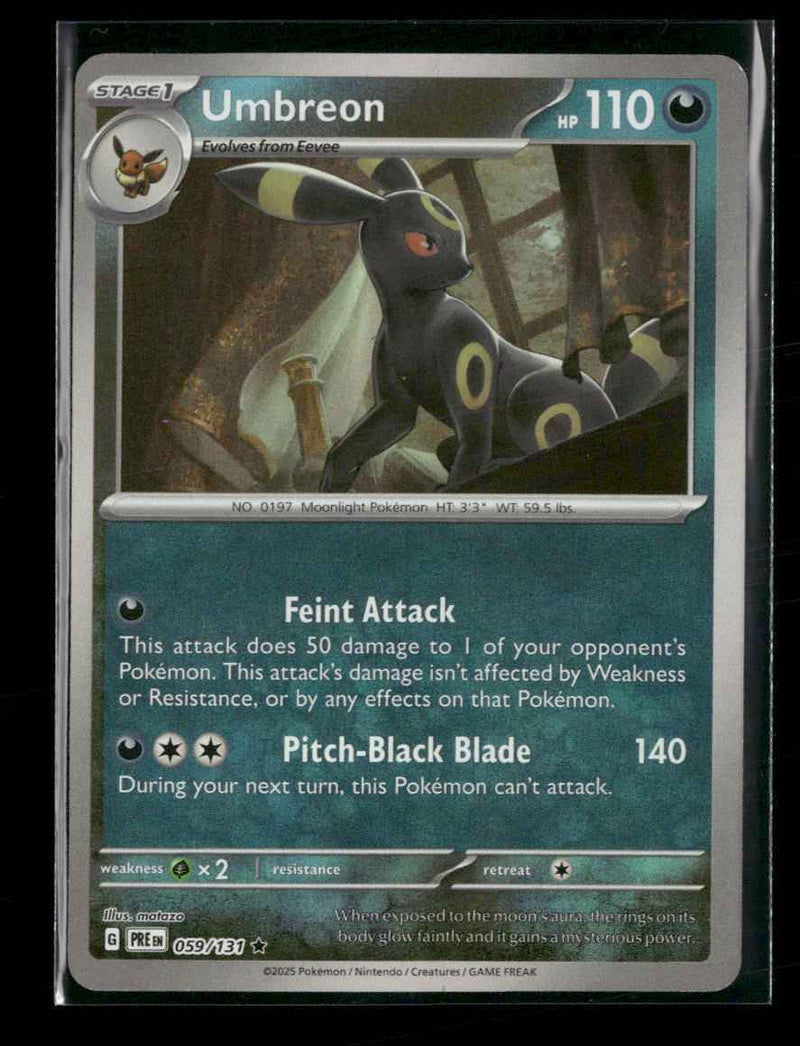 SV: Prismatic Evolutions Umbreon (Master Ball Pattern) #059/131