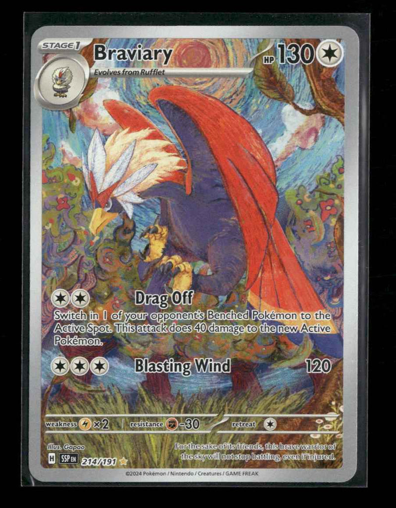 SV08: Surging Sparks Braviary #214/191