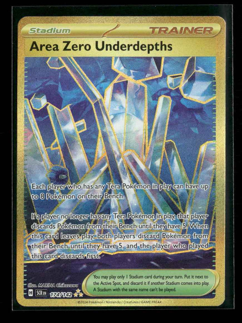 SV07: Stellar Crown Area Zero Underdepths #174/142