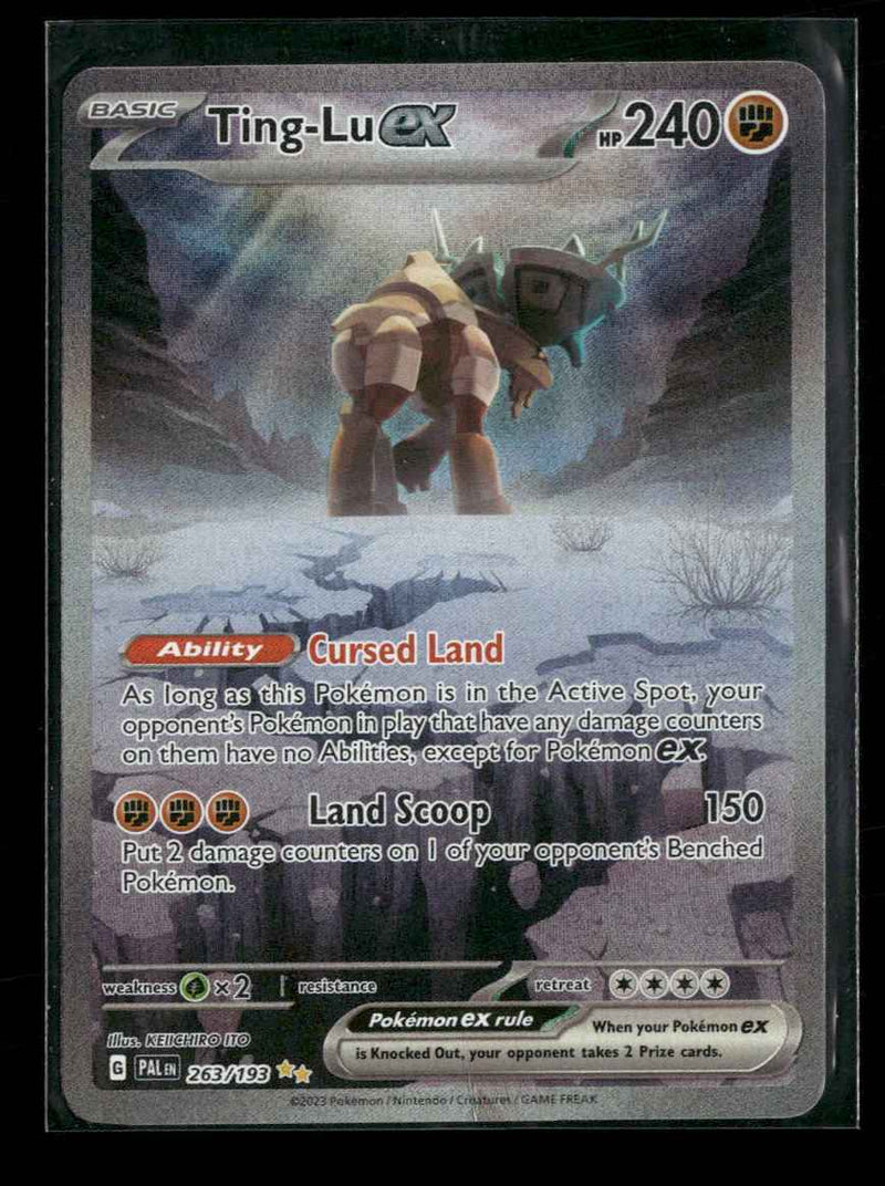 SV02: Paldea Evolved Ting-Lu ex #263/193