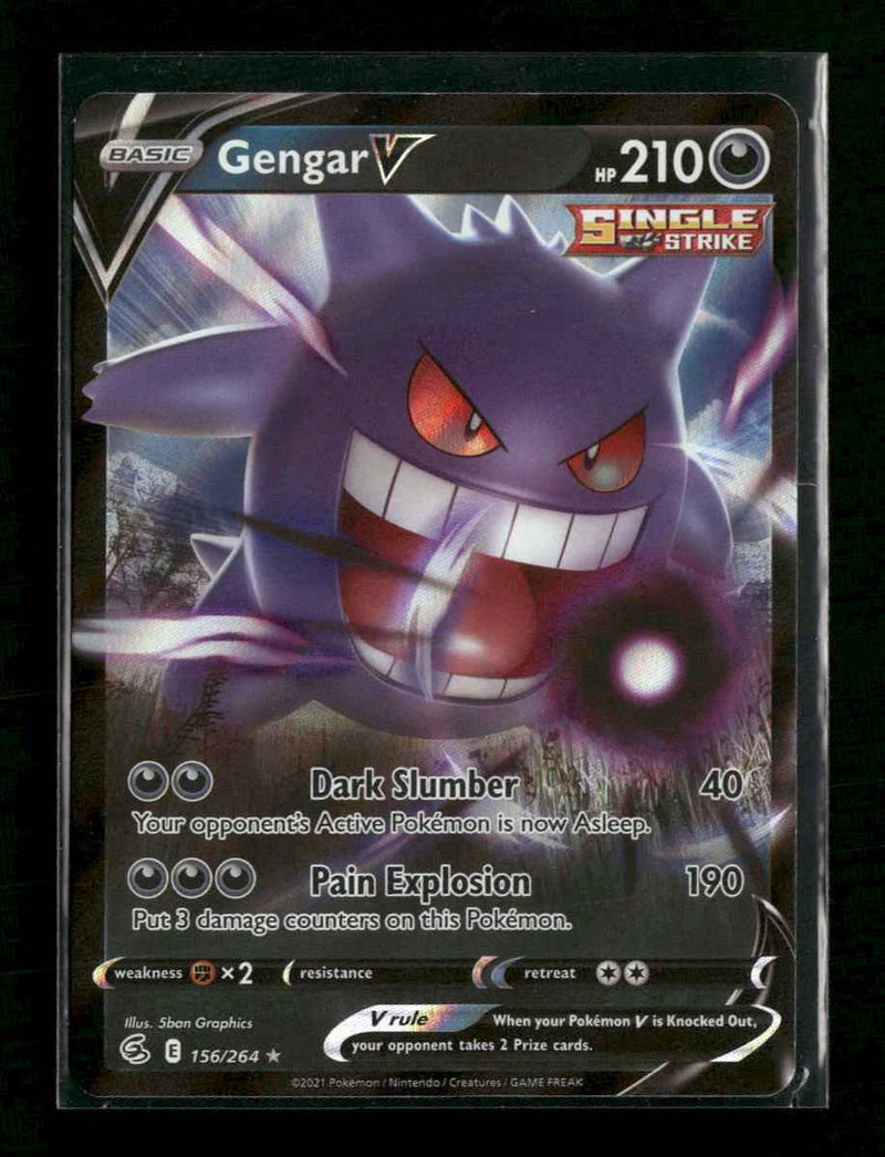 SWSH08: Fusion Strike Gengar V #156/264