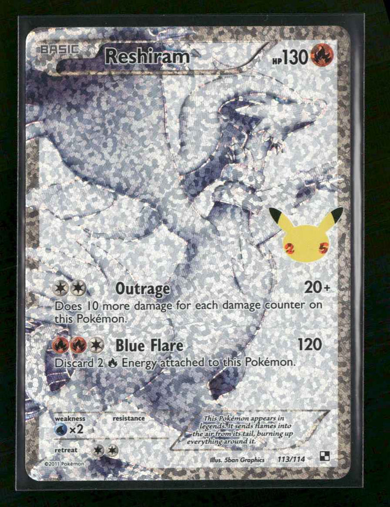 Celebrations: Classic Collection Reshiram #113/114