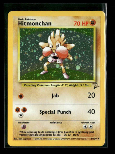 Base Set 2 Hitmonchan #008/130