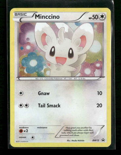 Black and White Promos Minccino #BW13