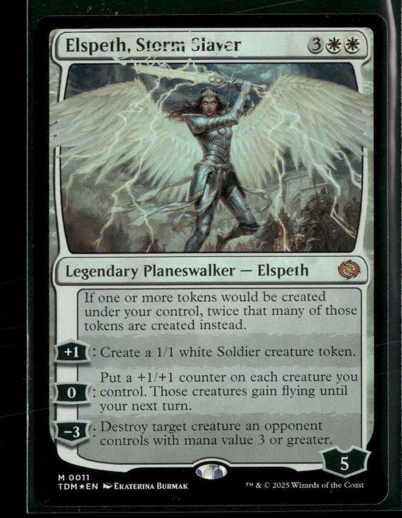 Tarkir: Dragonstorm Elspeth, Storm Slayer Foil #11
