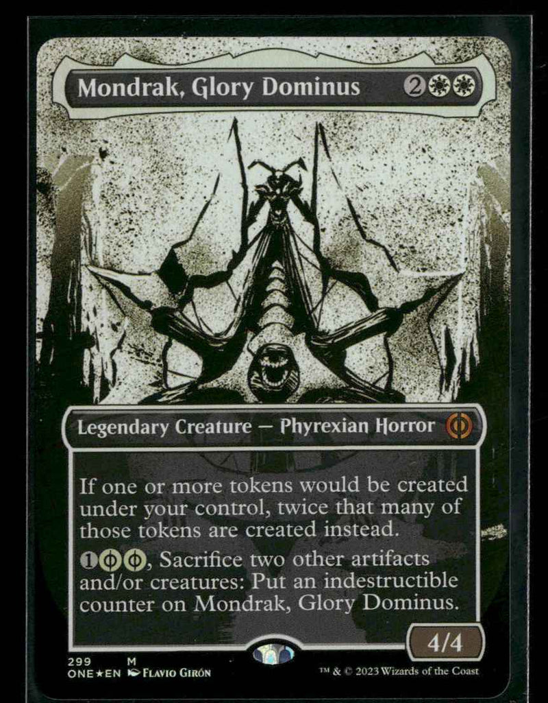 Phyrexia: All Will Be One Mondrak, Glory Dominus (Showcase) Foil #299