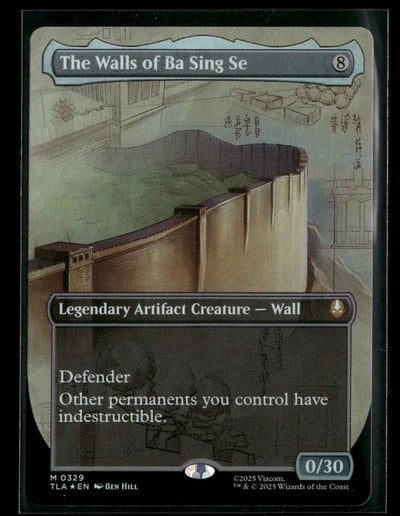 Avatar: The Last Airbender The Walls of Ba Sing Se (Borderless) Foil #329