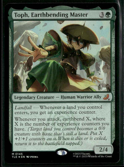 Avatar: The Last Airbender: Eternal-Legal Toph, Earthbending Master Foil #145
