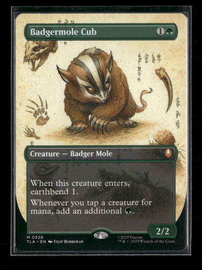 Avatar: The Last Airbender Badgermole Cub (Borderless) #326