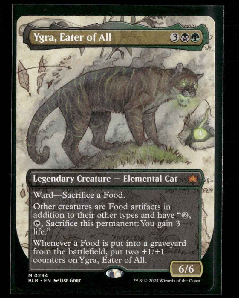 Bloomburrow Ygra, Eater of All (Borderless) #294