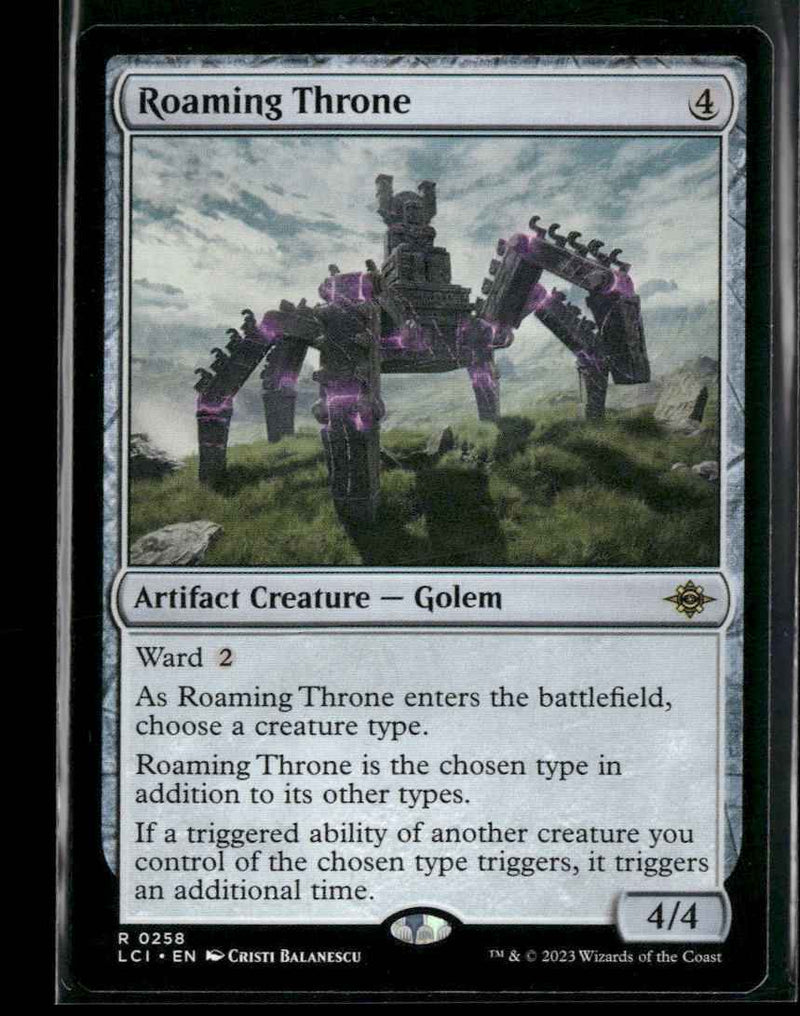 The Lost Caverns of Ixalan Roaming Throne #258