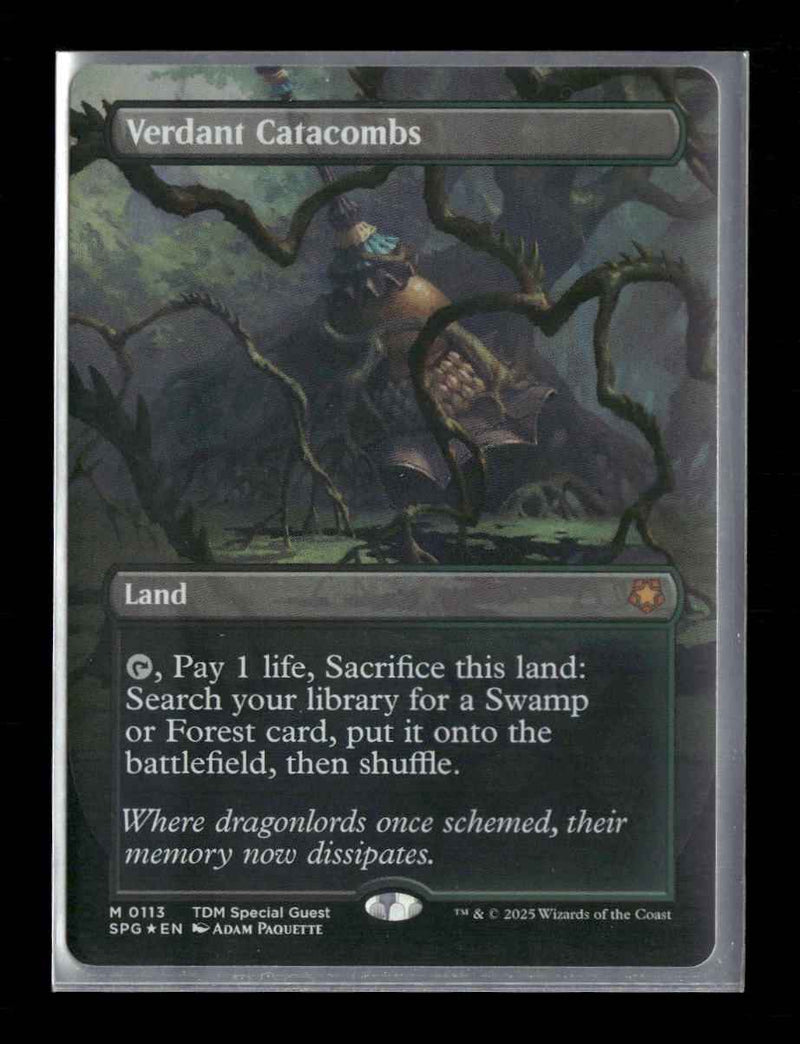 Special Guests Verdant Catacombs (Borderless) Foil #113